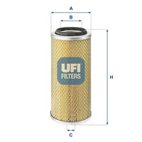UFI Luftfilter 27.881.00 Filtereinsatz FüR VW Nissan 28 Transporter T3 281 363 1
