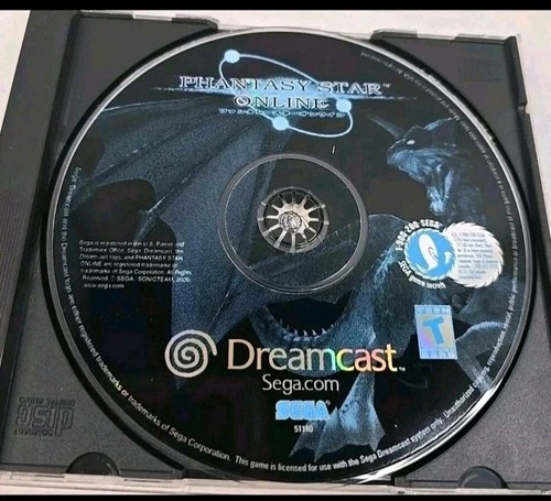 Phantasy Star Online Sega Dreamcast Disc Only 