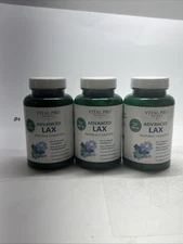 Lot Of 3 Vital Pro Naturals Laxative  Advanced Lax  100 Count Exp 08/2026