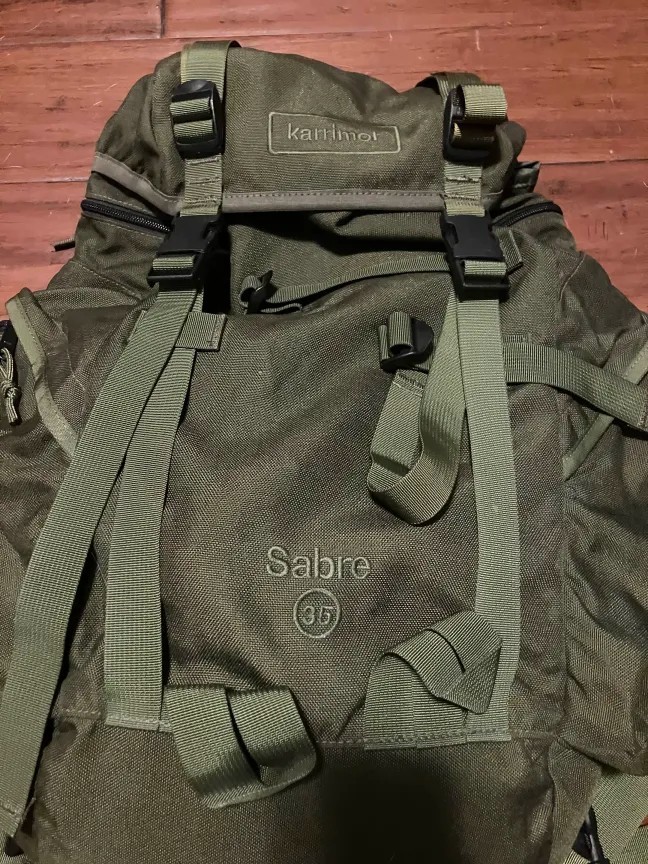 Karrimor Sf Sabre 35 BackPack Military Pack Bag Green | eBay