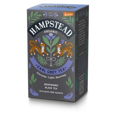 Earl Grey - Schwarztee 20 Beutel 40g | HAMPSTEAD TEA LONDON