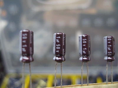 Nichicon - LD Series - Radial Electrolytic Capacitors - 50V 1uF - 10 Pieces