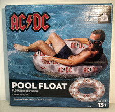 AC DC ROCK MUSIC Pool Float Tube 45 Round W/R...