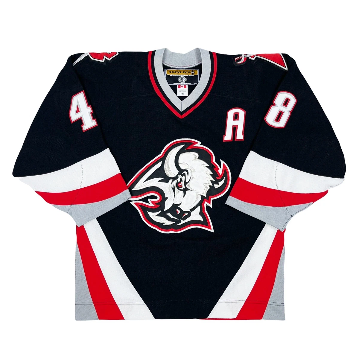 Sabres return Goathead logo, colors as alternate jersey for 12 games