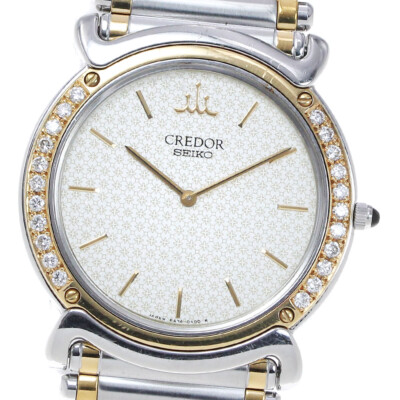SEIKO CREDOR Linea Kuruba GKJX060/5A74-0190 Bezel Diamond SEIKO CREDOR Linea Kuruba GKJX060/5A74-0190 Bezel Diamond
