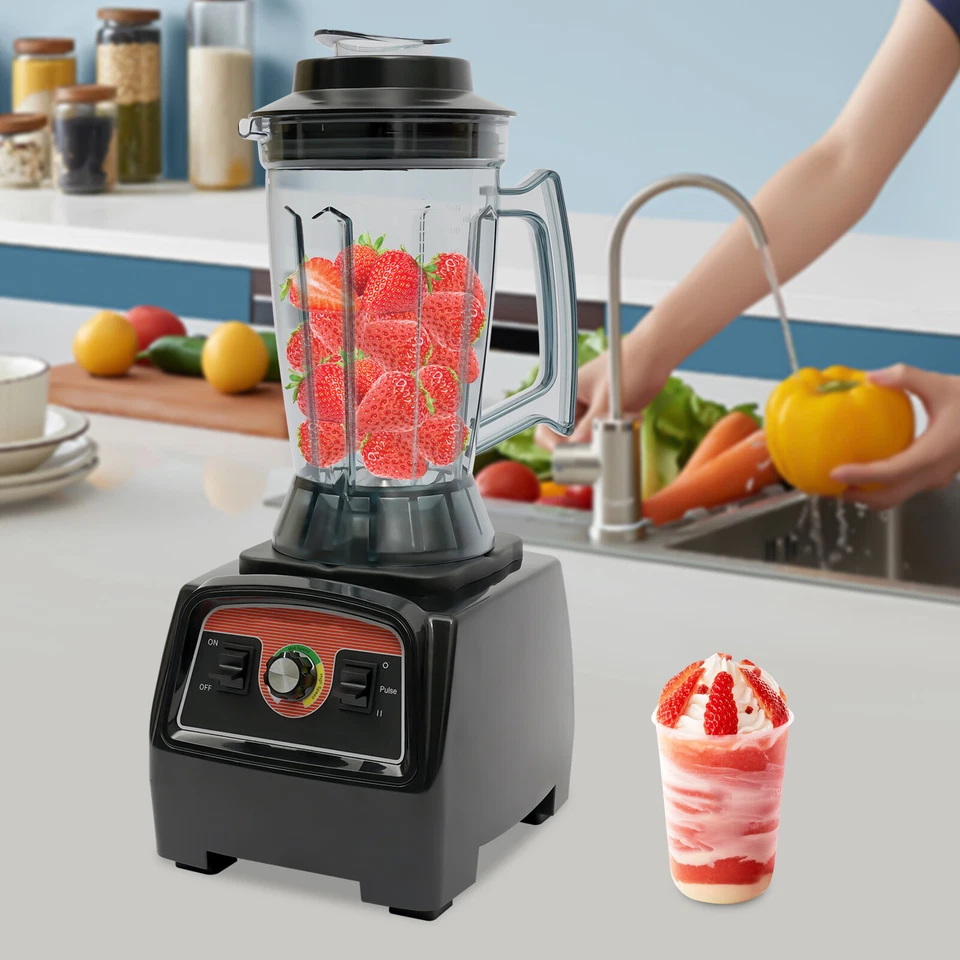 Mezclador comercial de alta resistencia de 3,3 HP 2800W exprimidor eléctrico proceso de alimentos Foto 2 de 4