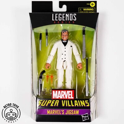 JIGSAW Marvel Legends Deluxe Action Figur The Punisher Spider-Man Comic OVP NEU