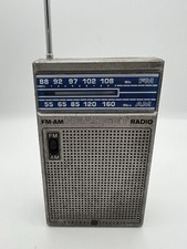Vintage General Electric, FM Headset Radio - Tested It Works