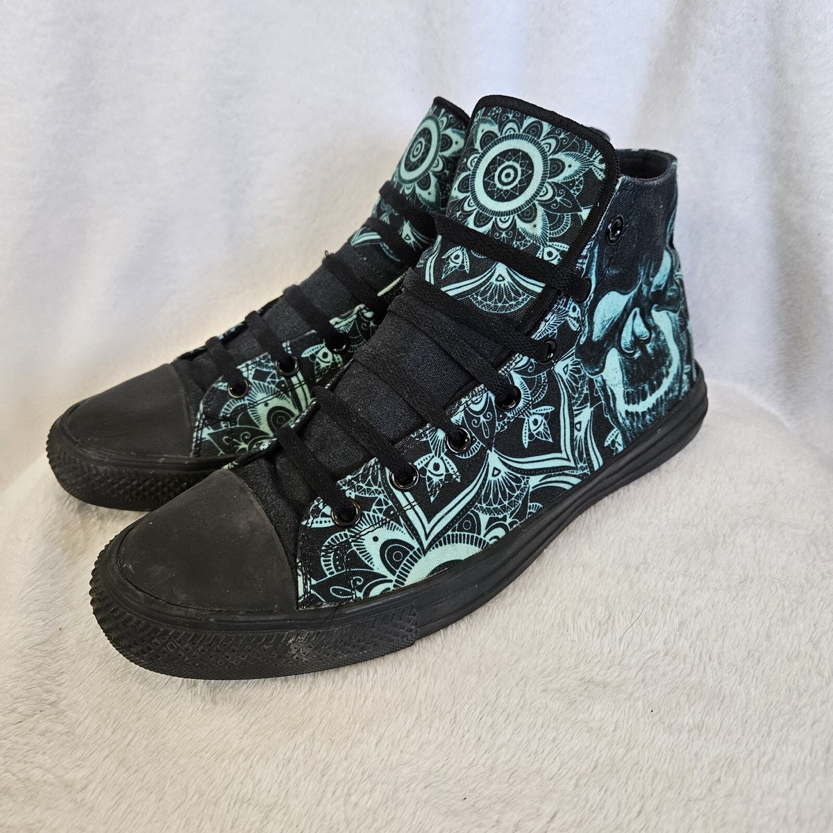 RAAD SKULL MANDALA SNEAKERS SHOES STREET SKATER URBAN