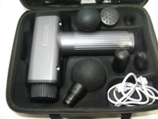 KLATOVI Massage Gun 30 Speed Deep Tissue Relaxation Cordless Handheld W/ 8 heads