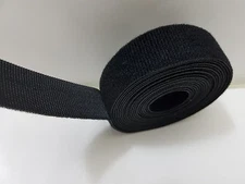 VELCRO® Brand Reusable ONE-WRAP® Hook & Loop Dbl Sided Tape 1" X 5ft  Black