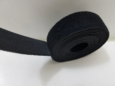 VELCRO® Brand Reusable ONE-WRAP® Strap 2" x 5ft Black Double Sided Hook & Loop