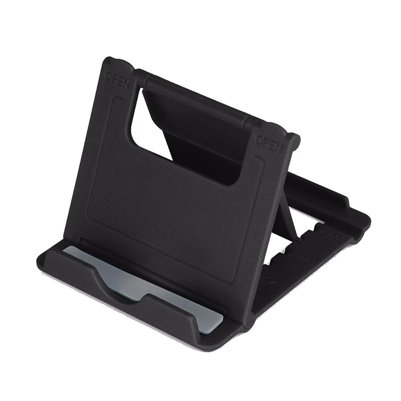 Adjustable Phone Holder Stand Folding Foldable Thin Cradle for Samsung iPhone - Picture 13 of 18