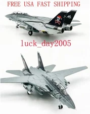 Wltk US Navy F-14B Tomcat VF-103 JOLLY ROGERS SANTA CAT 1/100 Model US SHIP