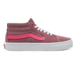 vans sk8 mid rose skate shoe
