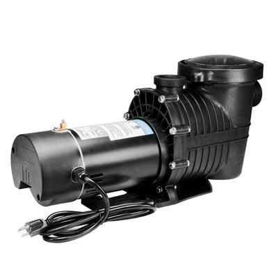 1.0 HP Energy Efficient Variable Dual Speed Swimming Pool Pump Strainer 1.5 in.N