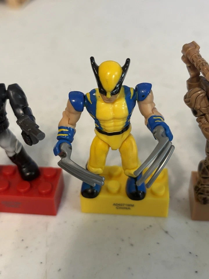 Mega Bloks 91248 Marvel Serie 2 - Juego Completo de 8 Minifiguras - Ultra Raro Foto 3 de 4