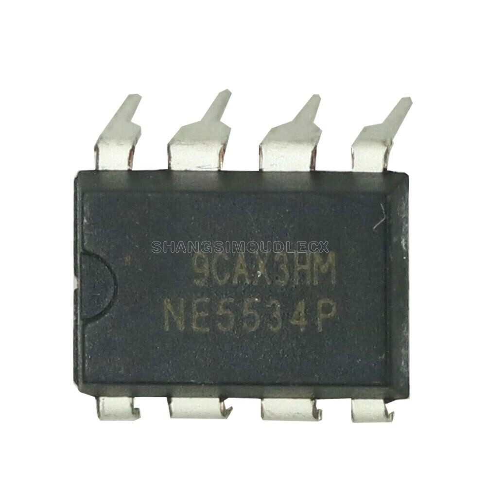 5x NE5534P NE5534 Low-Noise Operational Amplifier IC – DIP-8 – Smw