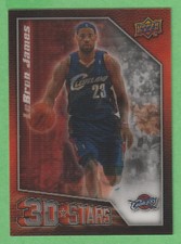LeBron James/Mo Williams 2009/10 Upper Deck 3...