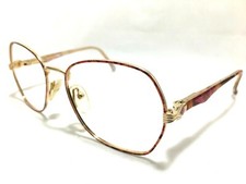 Joan Collins Sequel Eyeglasses Frame J-26 RSE Marine 53-17
