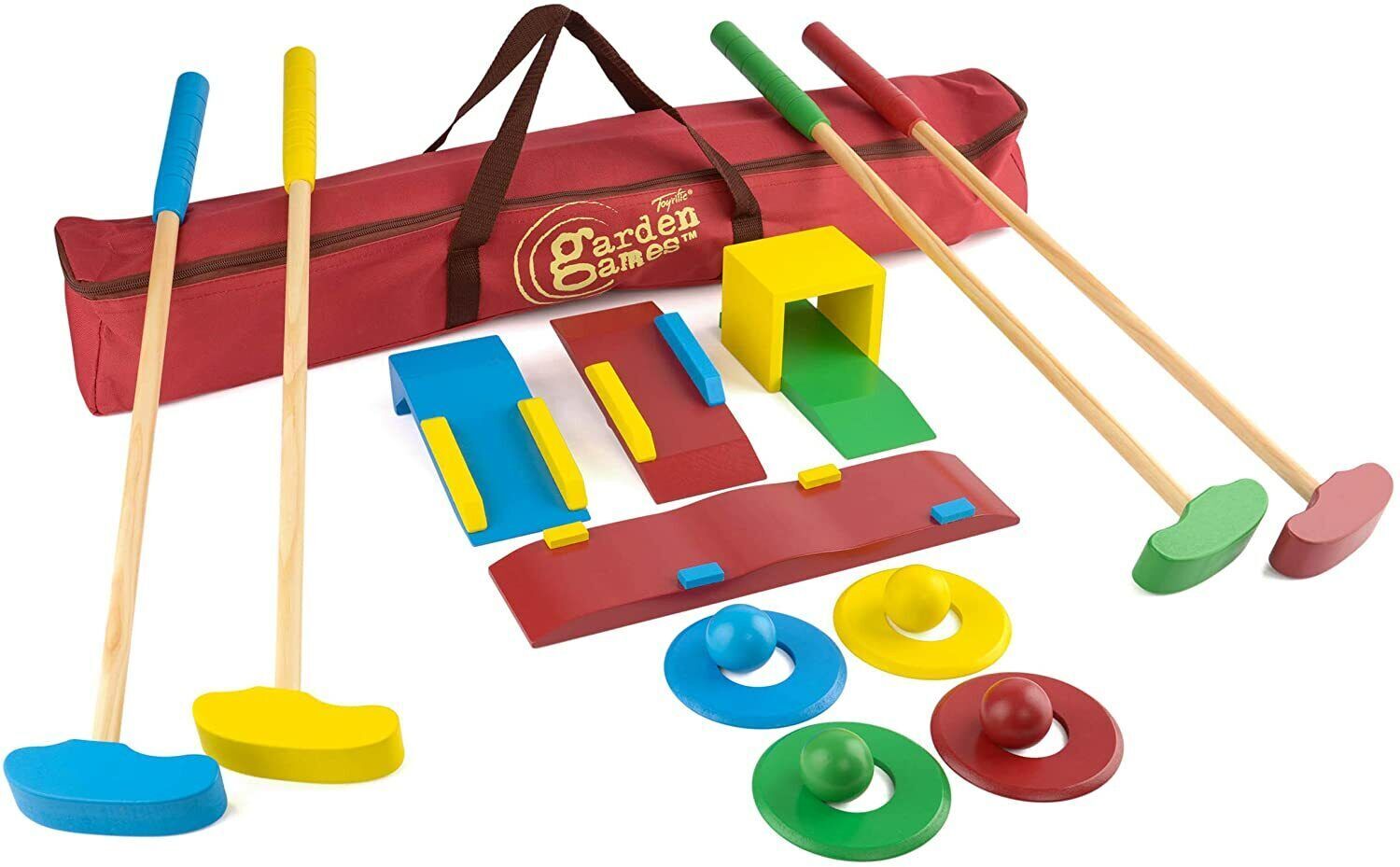 Giant Wooden Garden Games Outdoor Kids Family Activity Sports Game Toy Fun eBay