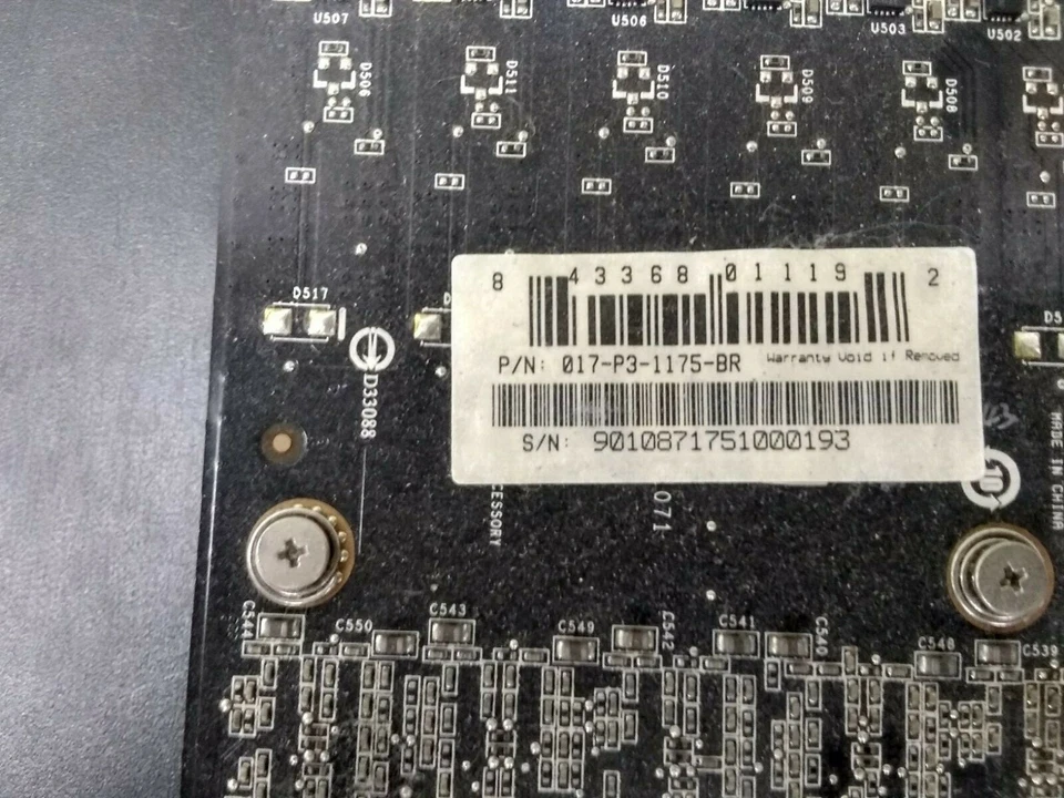 EVGA GeForce GTX 275 1.7GB DDR3 PCI Express 2.0 x16 Video Card 017-P3-1175-BR - Image 3 of 3