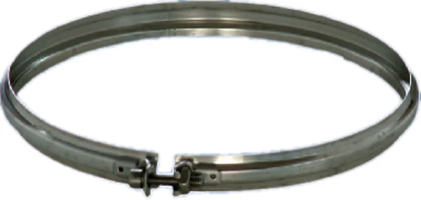 SYNERGY FASCETTA DI BLOCCAGGIO CAMINO CANNA FUMARIA MONO PARETE ACCIAIO INOX 316L