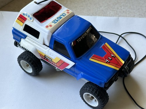 RARE TYPE Nikko ROV-A-BOT Transformer Truck/Car Toyota Hilux Control Line Chrome - Picture 5 of 15