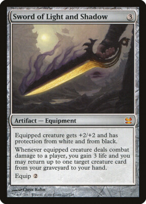 MTG Sword of Light and Shadow  - Modern Masters #217