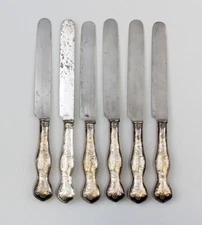 9130164 Jagdliches Obst-Besteck-Set Silver Plated L19cm 19.Jh