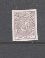 Dominican  Republic  #44  trial  color  proof