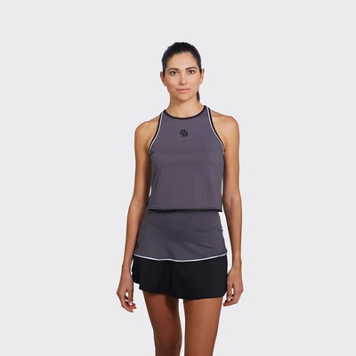 BB by Belen Berbel Selene Tank-Top Damen dunkelgrau