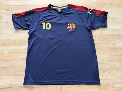 FCB Barcelona Messi #10 Official Merchandise Soccer Jersey Men Size Medium