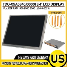 8.4" Uconnect 4 UAV LCD Touch Screen Display for Jeep RAM 2018-2022 TDO-XGA084