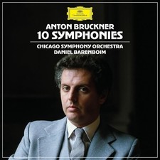 BRUCKNER 10 Symphonies / Daniel Barenboim - Chicago Symphony (10 CDs, 2025, DG)