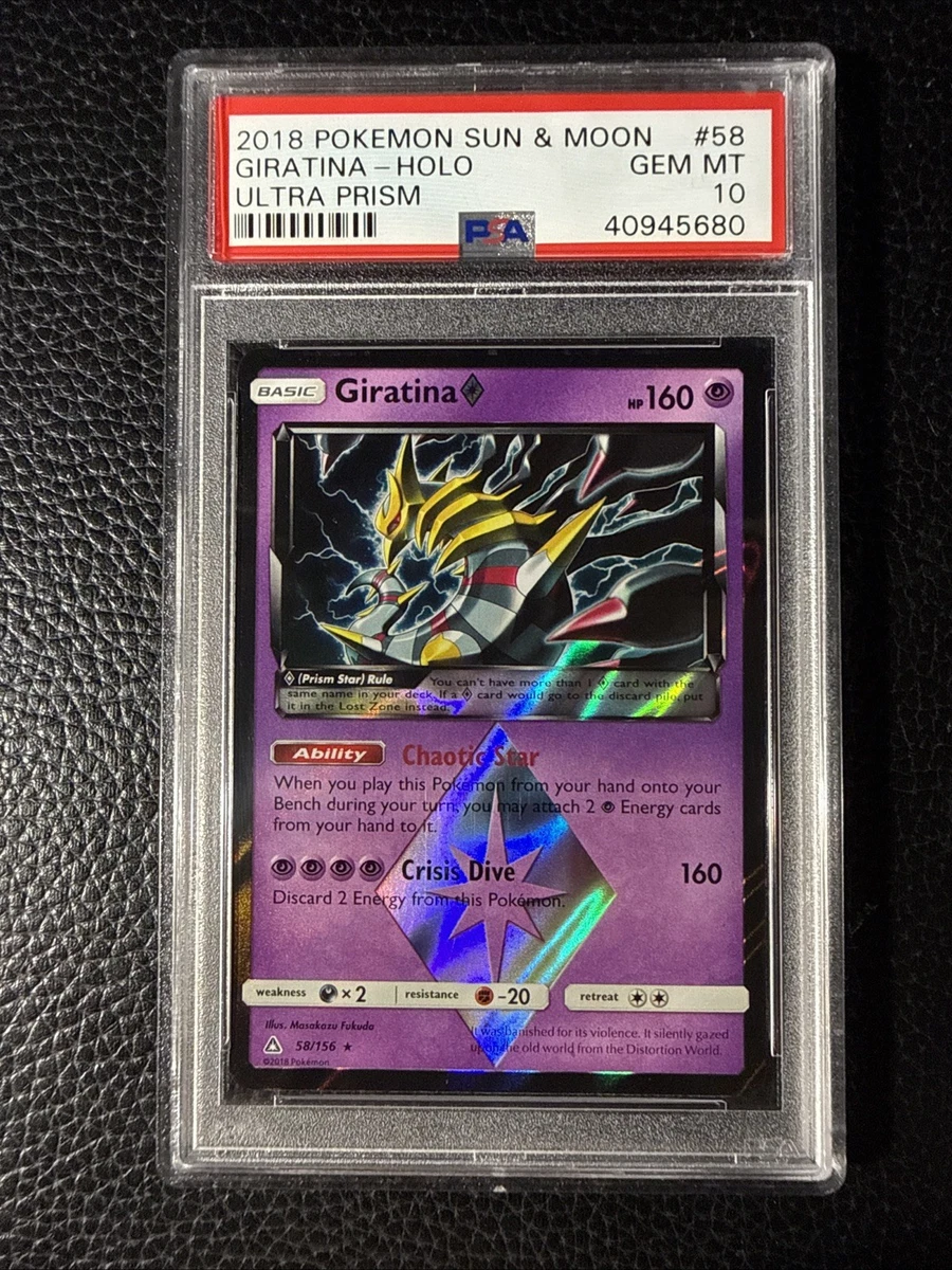 Pokémon TCG Sm-Ultra Prism Professional Sports Authenticator