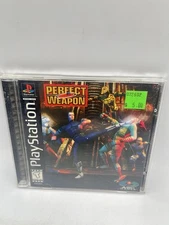 Perfect Weapon (Sony PlayStation 1, 1996) PS1 COMPLETE 