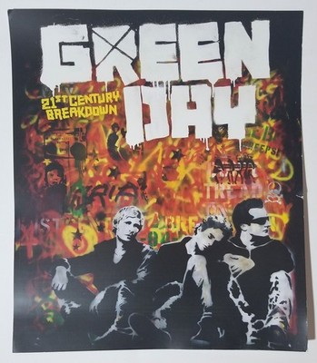 Green Day 21st Century Breakdown Album 12x14'' Official Promo Poster #2