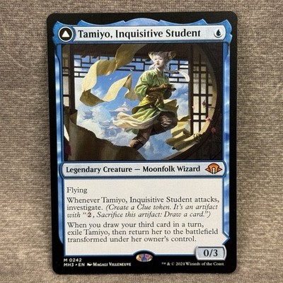 Tamiyo, Inquisitive Student Modern Horizons 3 MH3 #242 Non-Foil NM MTG Magic Car