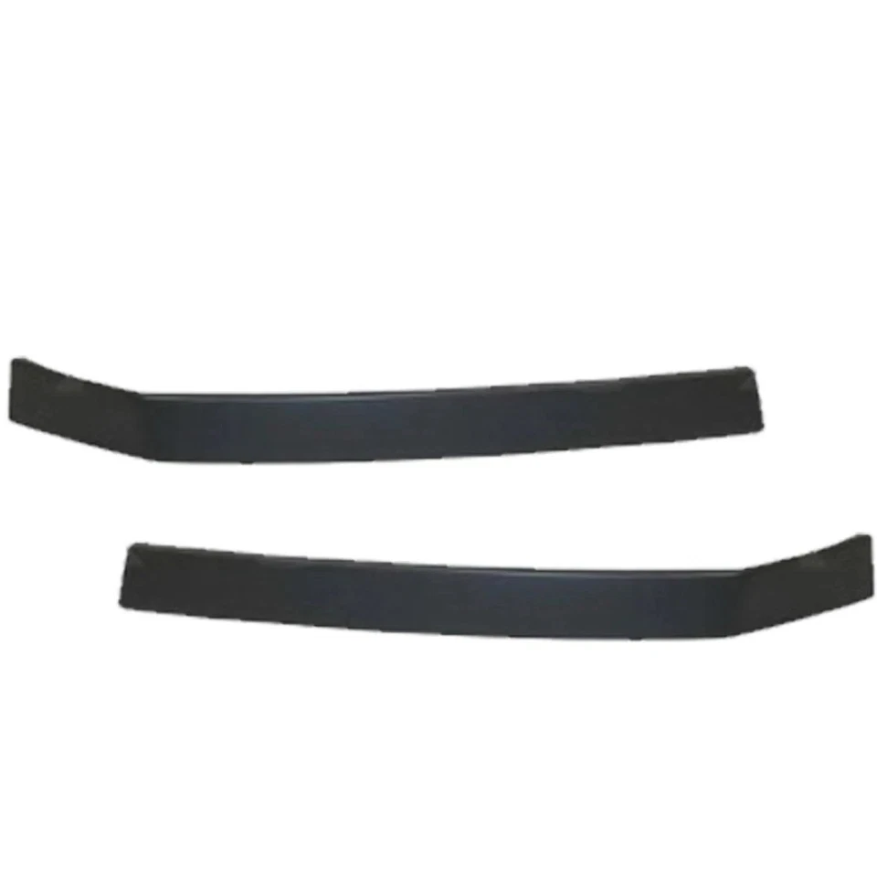 Front Bumper Chrome Steel & Bumper End Caps Kit For 2004-2015 Nissan Titan - Image 2 of 4