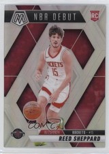 2024-25 Panini Mosaic NBA Debut Silver Prizm Reed Sheppard #252 0jn9