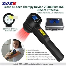 12W Handheld Laser Therapy Device for Osteoarthritis and Disc Issues NIR Light