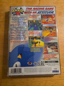 Sonic R (Sega Saturn, 1997) Includes A Manual 