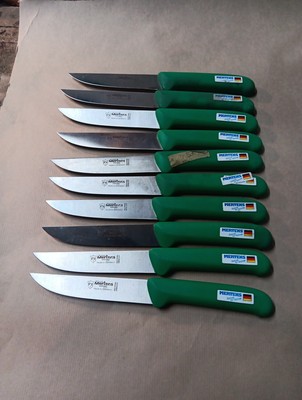 Lot De 10 couteaux  Mertens SOLINGEN PROFESSIONNEL messer knife 