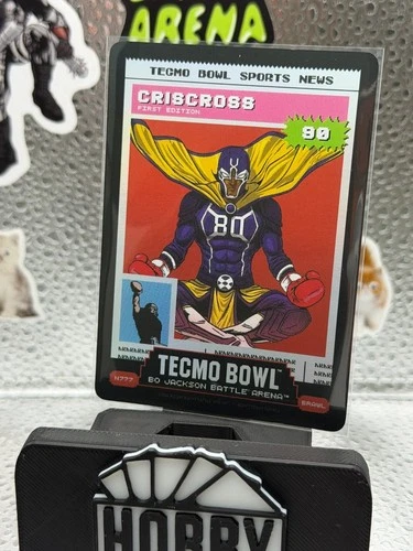 2026 Bo Jackson Battle Arena Criscross (Cris Carter) Brawl Tecmo News #N777