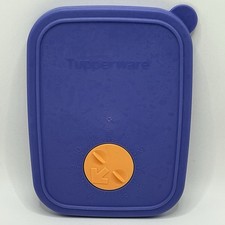 Tupperware 4155 Deckel 11 x 15 cm Gefrierbehälter Eiszeit m. Monatsanzeige Lila
