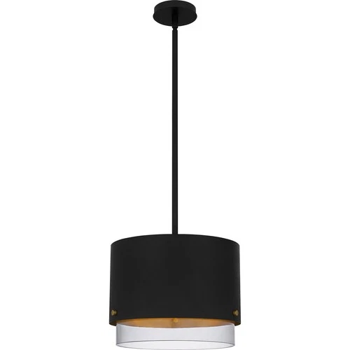 Matte Black Three Light Pendant from the Elio Collection - Picture 1 of 6