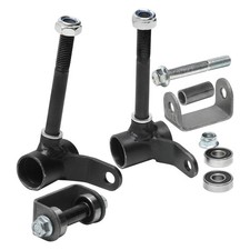 Pair Go kart 12mm Front Steering Spindle Knuckle Hub Left Right for 6" Wheels