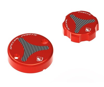 Fluid Reservoir Caps  Dbk For Ducati Hypermotard 698 Mono Rve 2024 01A