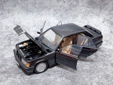 Unopened Item Autoart 1 18 Mercedes Benz 190E 2.3 16V (Blue Black Metallic) Mini